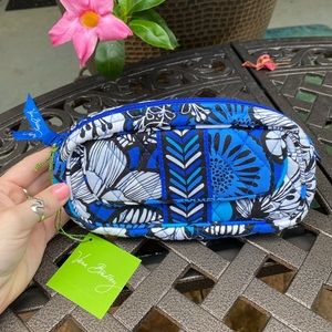 Vera Bradley Blue bayou mirror cosmetic case